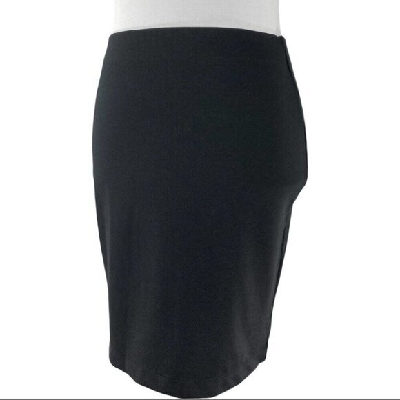 Casual Corner by Green Envelope Women's NWT Black Knit Stretch Mini Skirt S/W27 - Picture 7 of 7